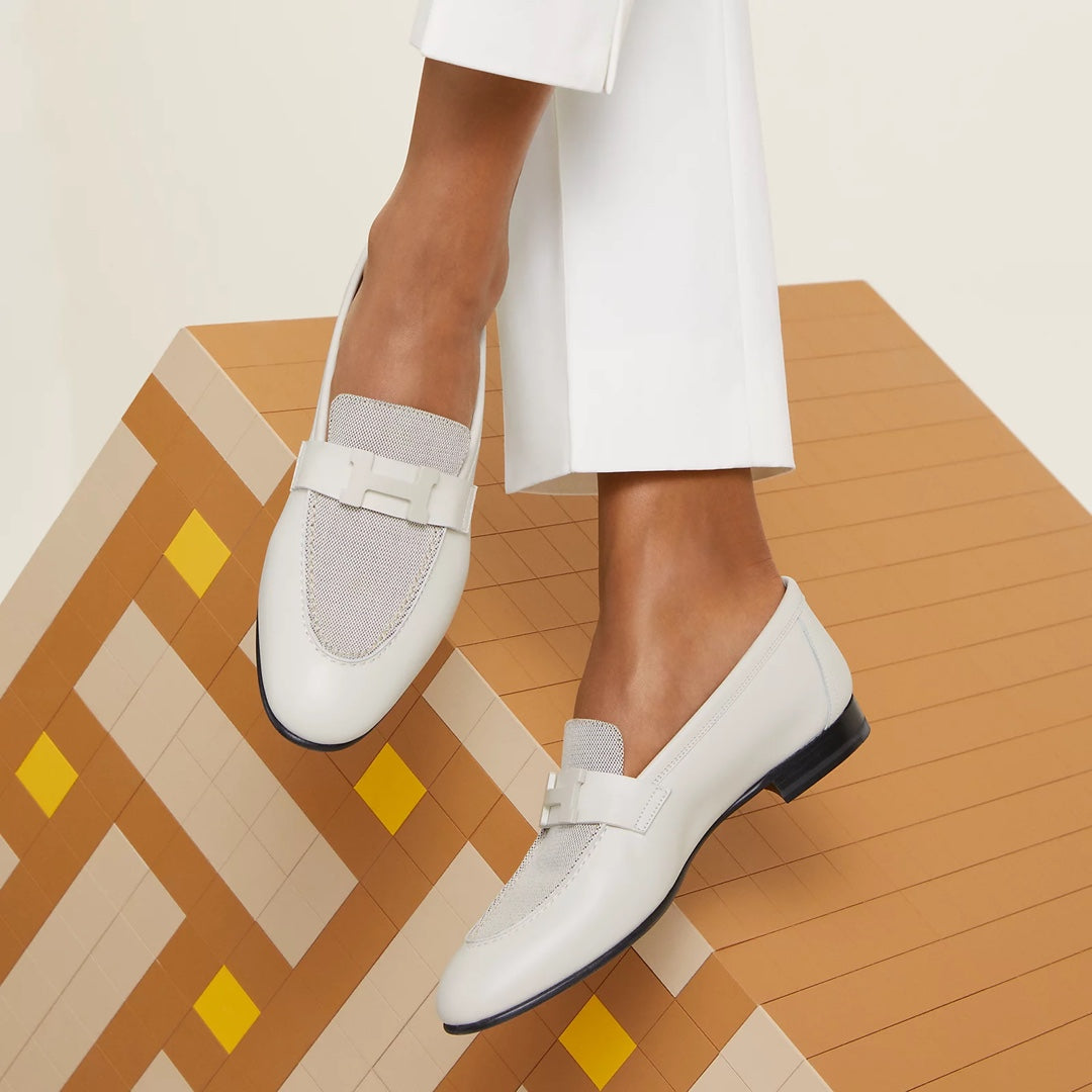 h black and white piano keys calf leather canvas low heel casual lego shoes xzh229