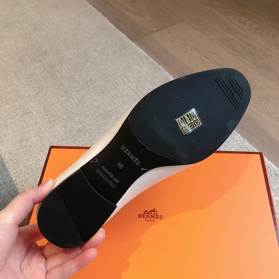 casual leather shoes with one foot color blocked round toe small leather shoes single shoe xzh229