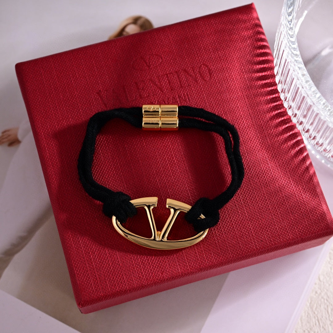 versatile womens vlogo metal rope bracelet sla71