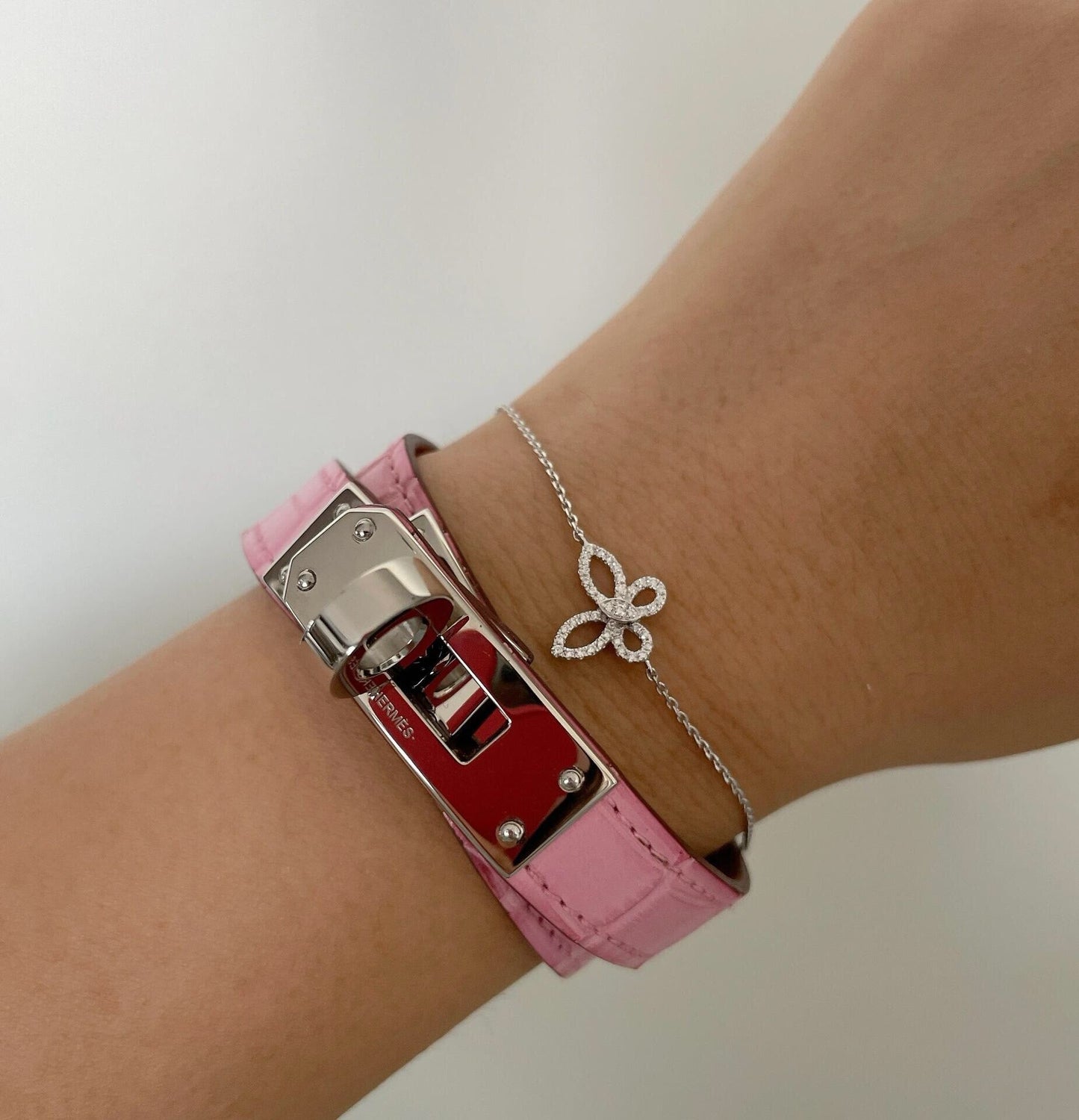 phantom butterfly silver bracelet sla94