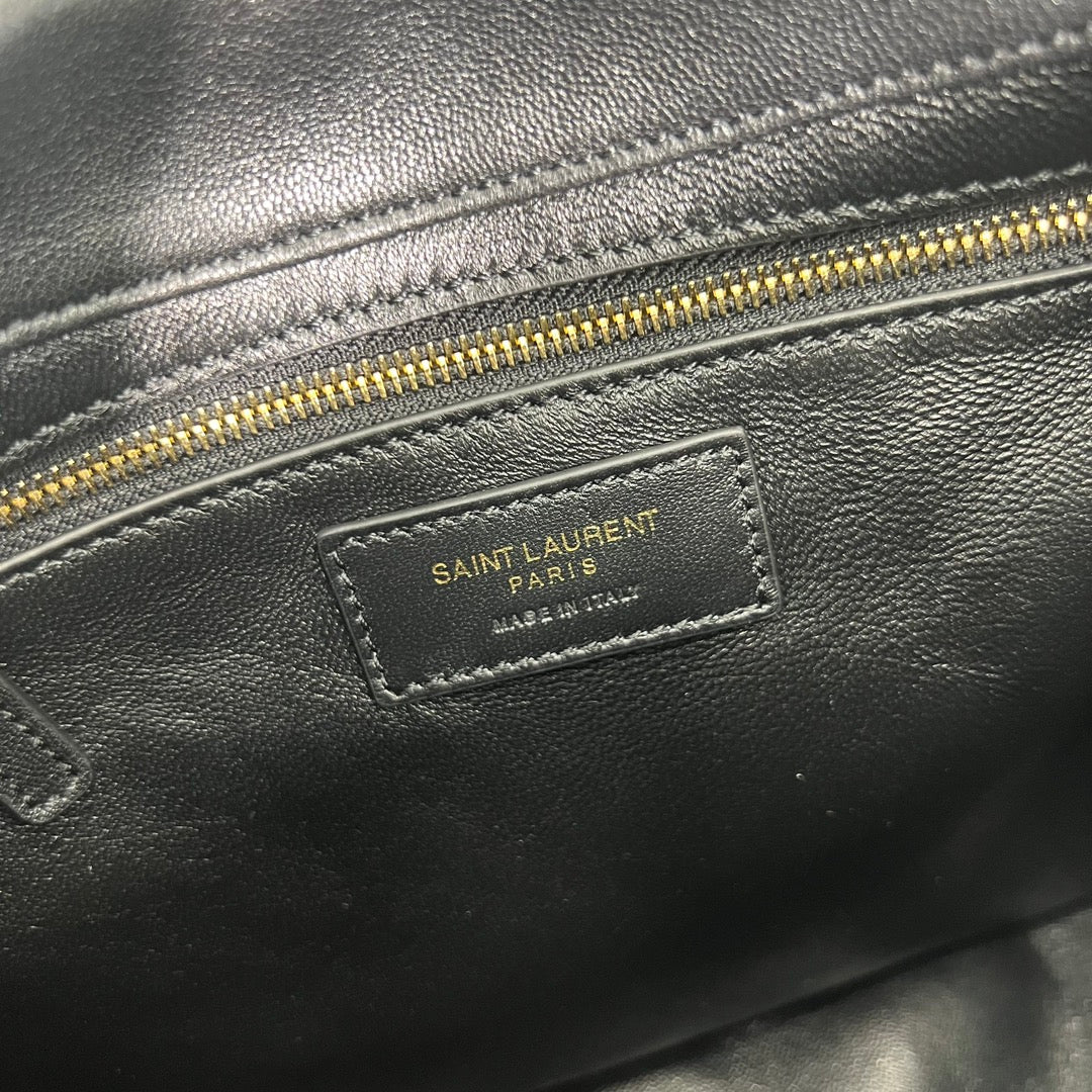 le 23cm black shoulder bag handbag 763480