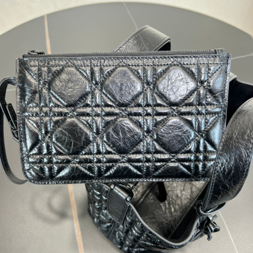 do toujours 23cm black single shoulder handbag bag 285724