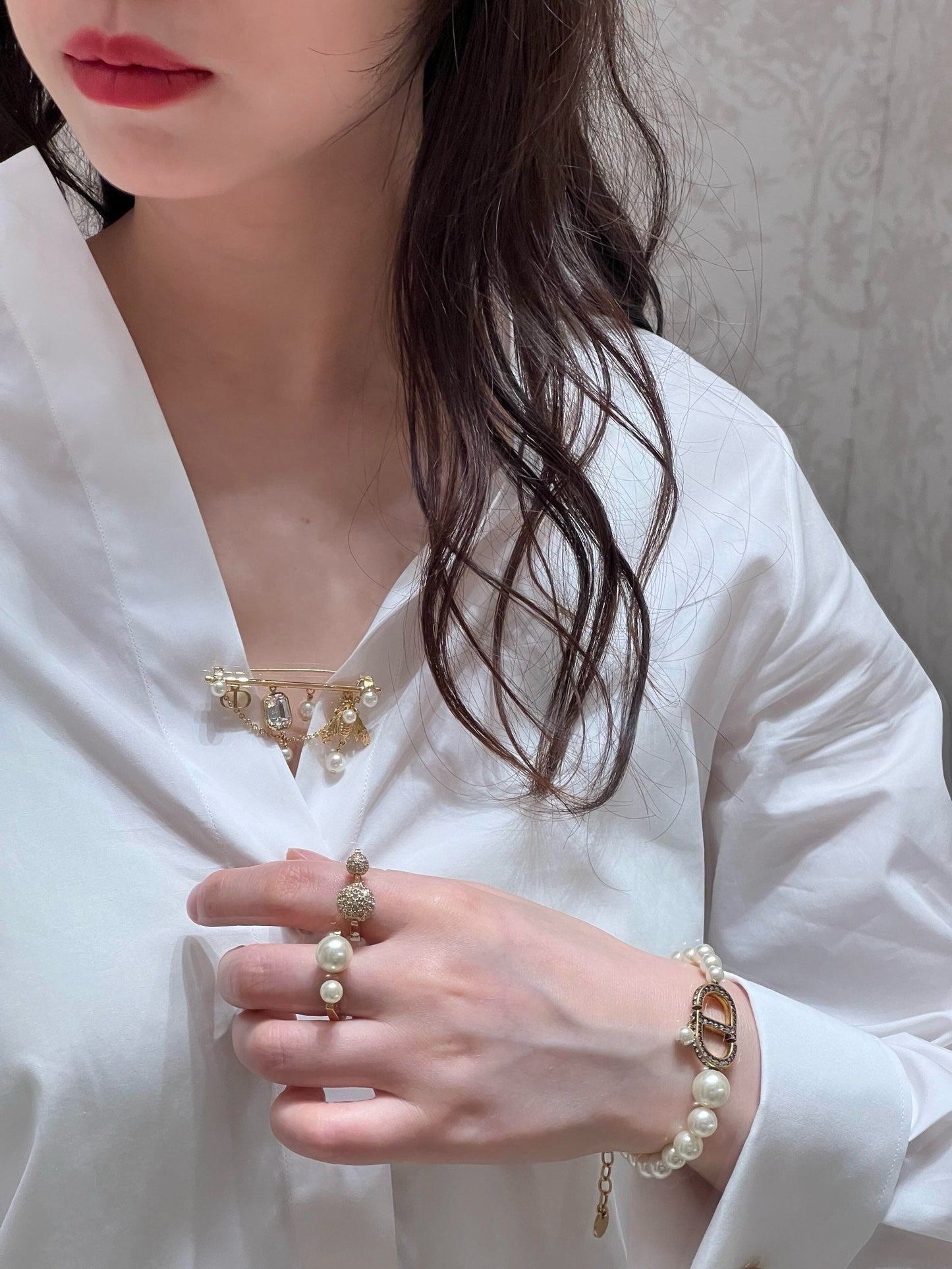 do size bead full diamond open ring jza192