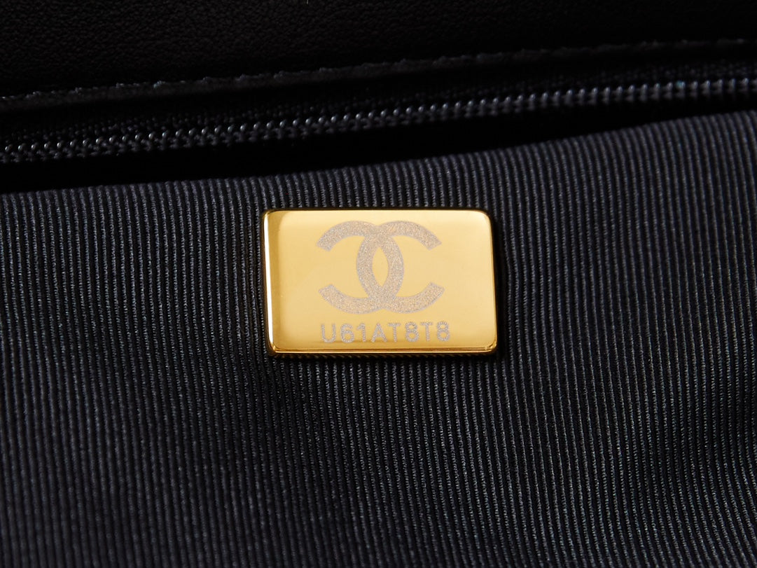 cha 13cm 24a kelly black crossbody handbag as4416