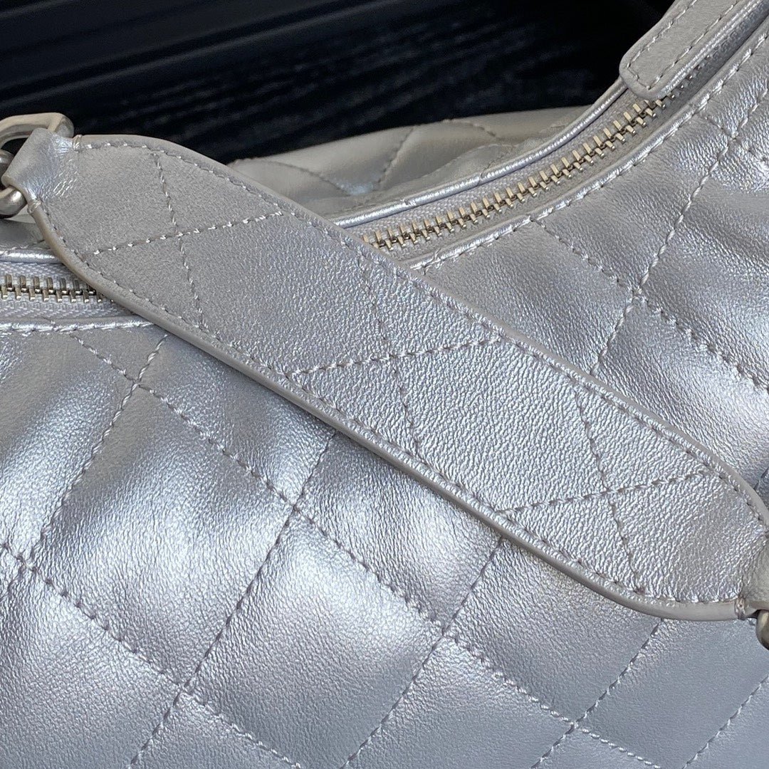 27cm silver 25c hoho hippie underarm bag as5302