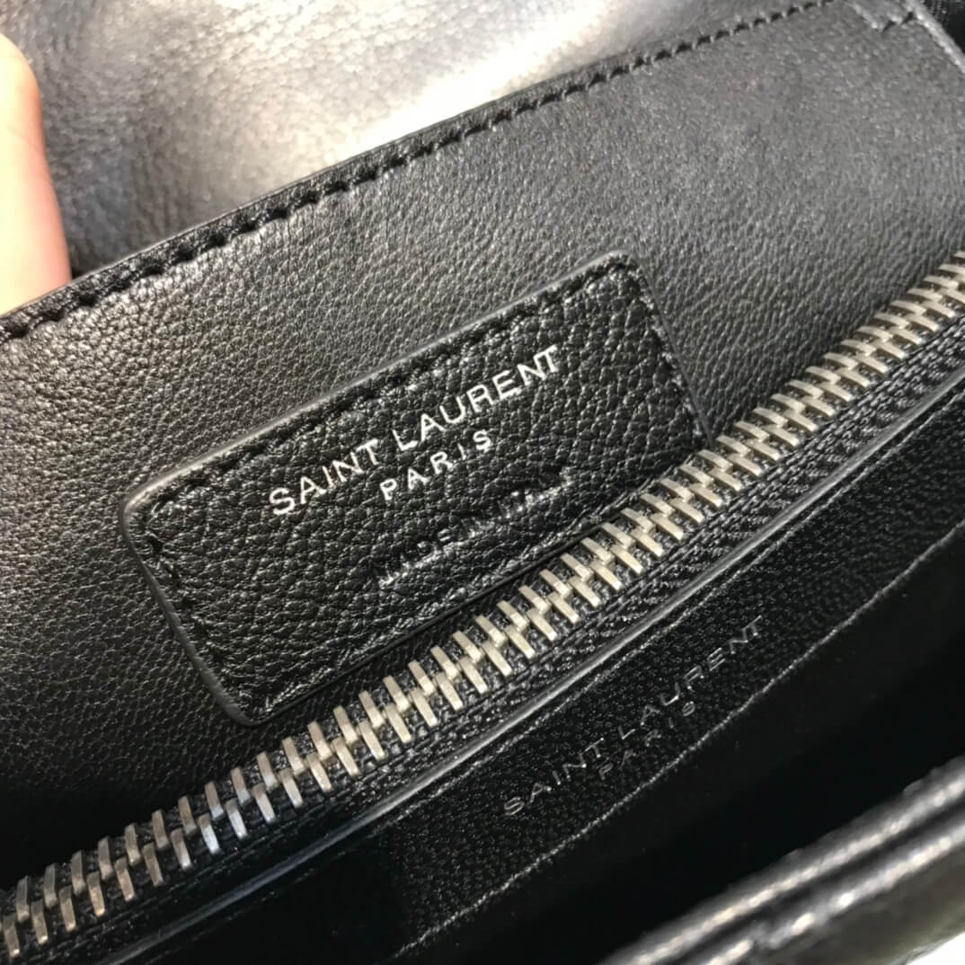 ys l 440115 enveloppe 31cm calfskin black