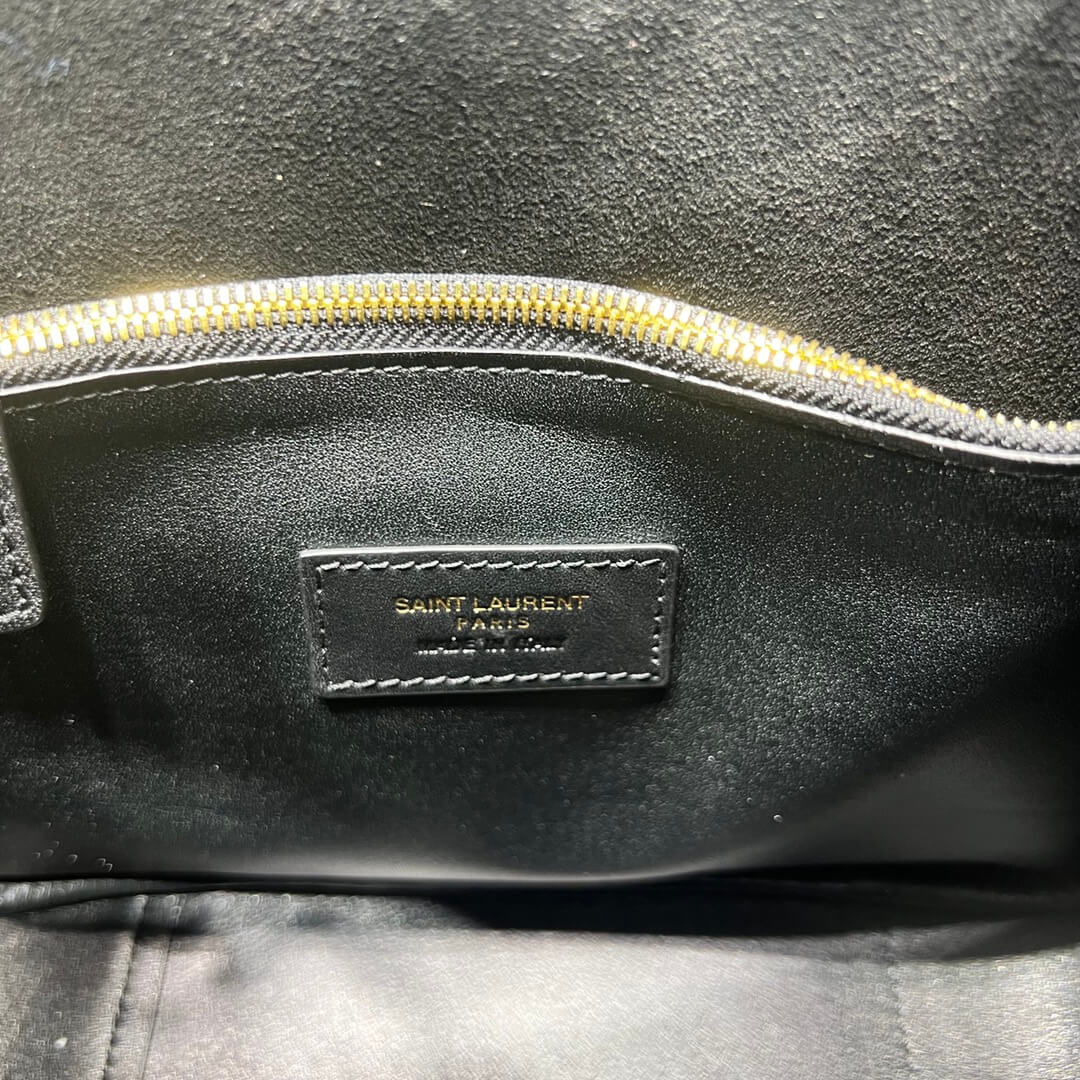 ysl 713938 cassandre 23cm black subaxillary bag