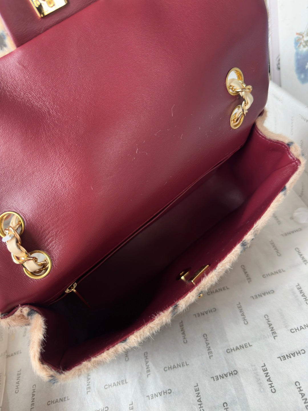 Chanel 26A Leopard Dot Bag Leopard AS1112