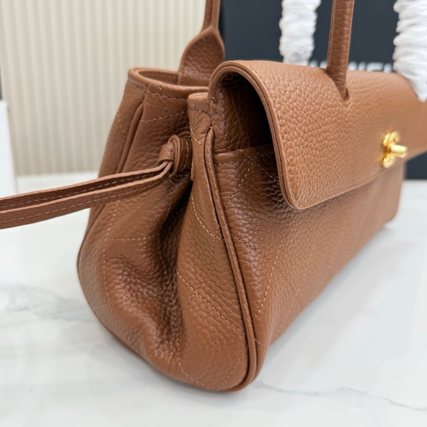 Chanel 26S Flap Bag Brown Calfskin AS6288