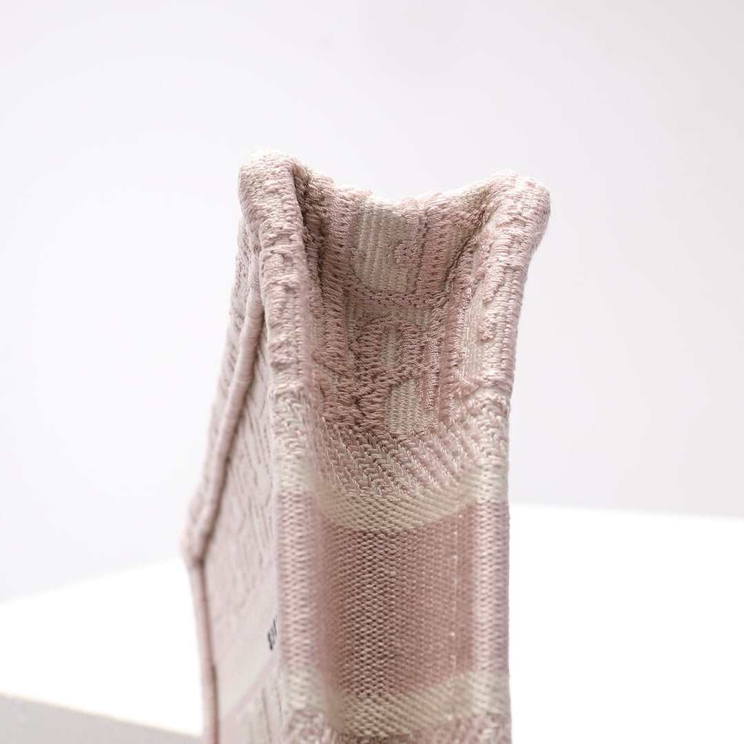 dior mini book tote mini rose pink size 1286 oblique