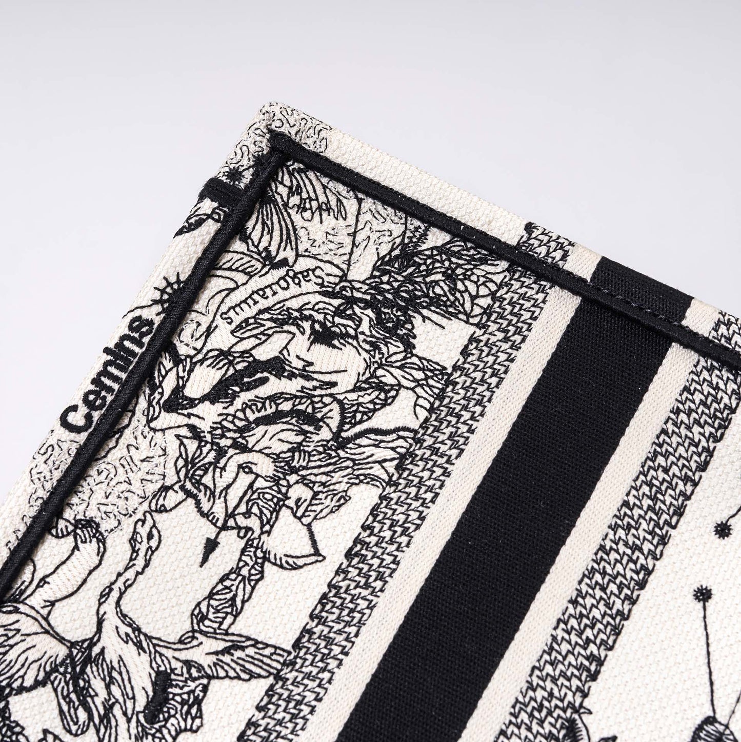 dior book tote christian d10r size 1286 black