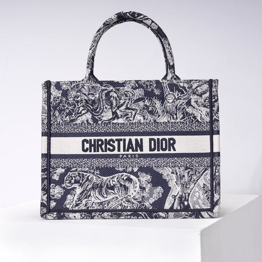 dior book tote christian d10r small size 1286