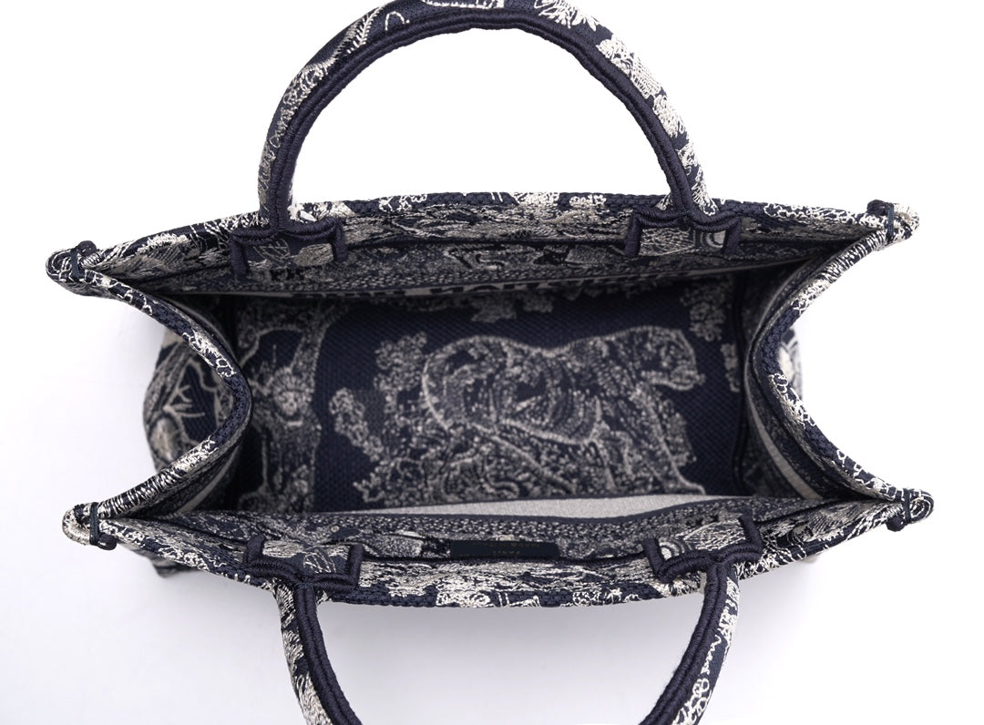 dior book tote christian d10r small size 1286