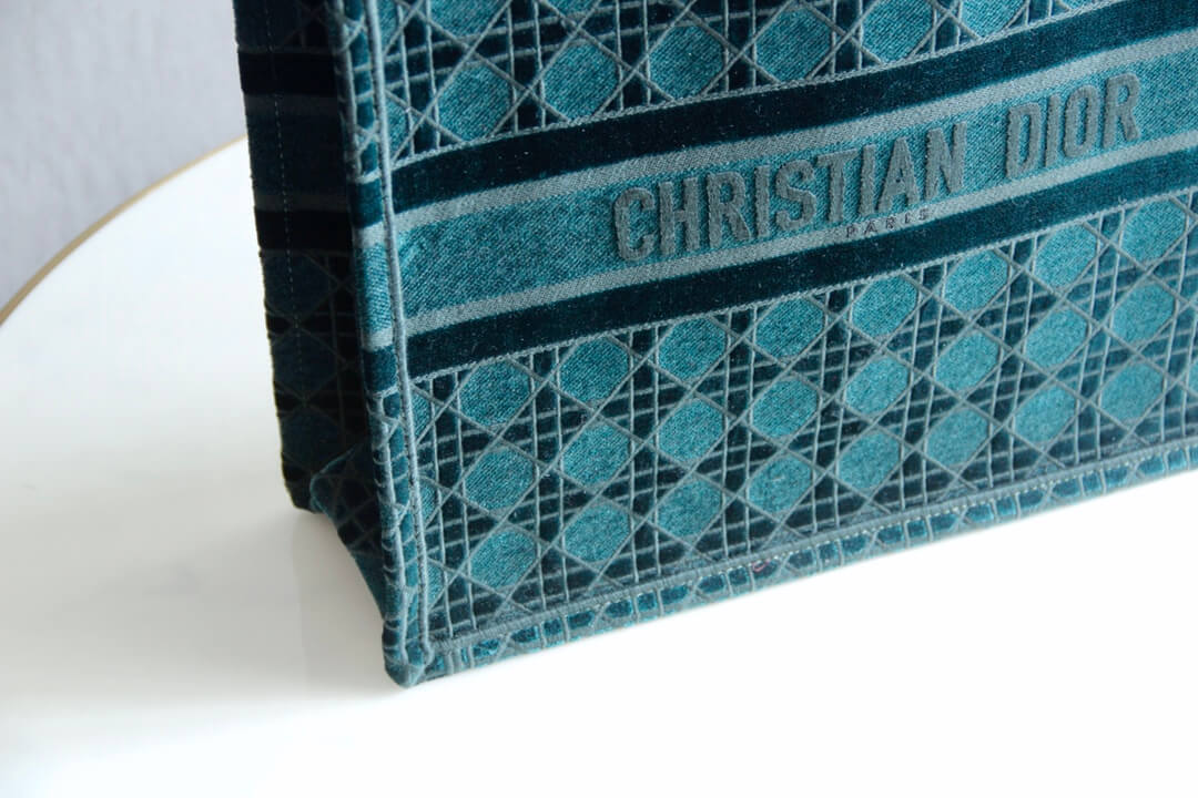 1286 book tote big size 41 5cm 36 5cm embroidery logo red handbag green 1