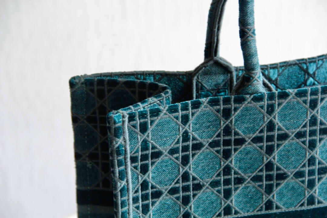 1286 book tote big size 41 5cm 36 5cm embroidery logo red handbag green 1