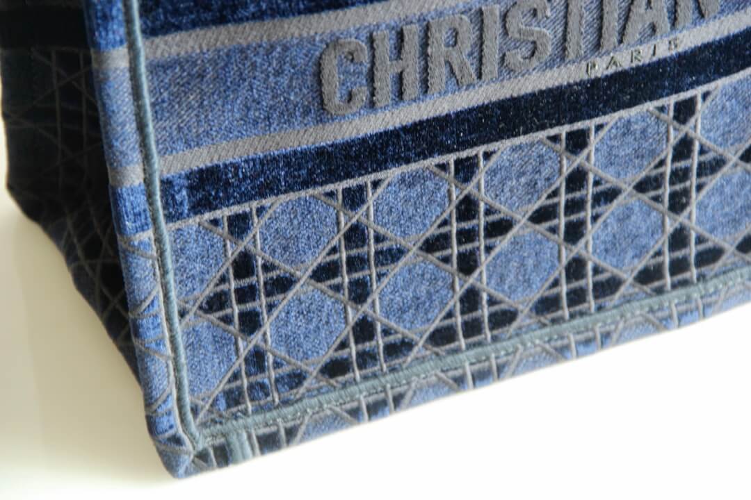 1286 book tote big size 41 5cm 36 5cm embroidery logo red handbag blue