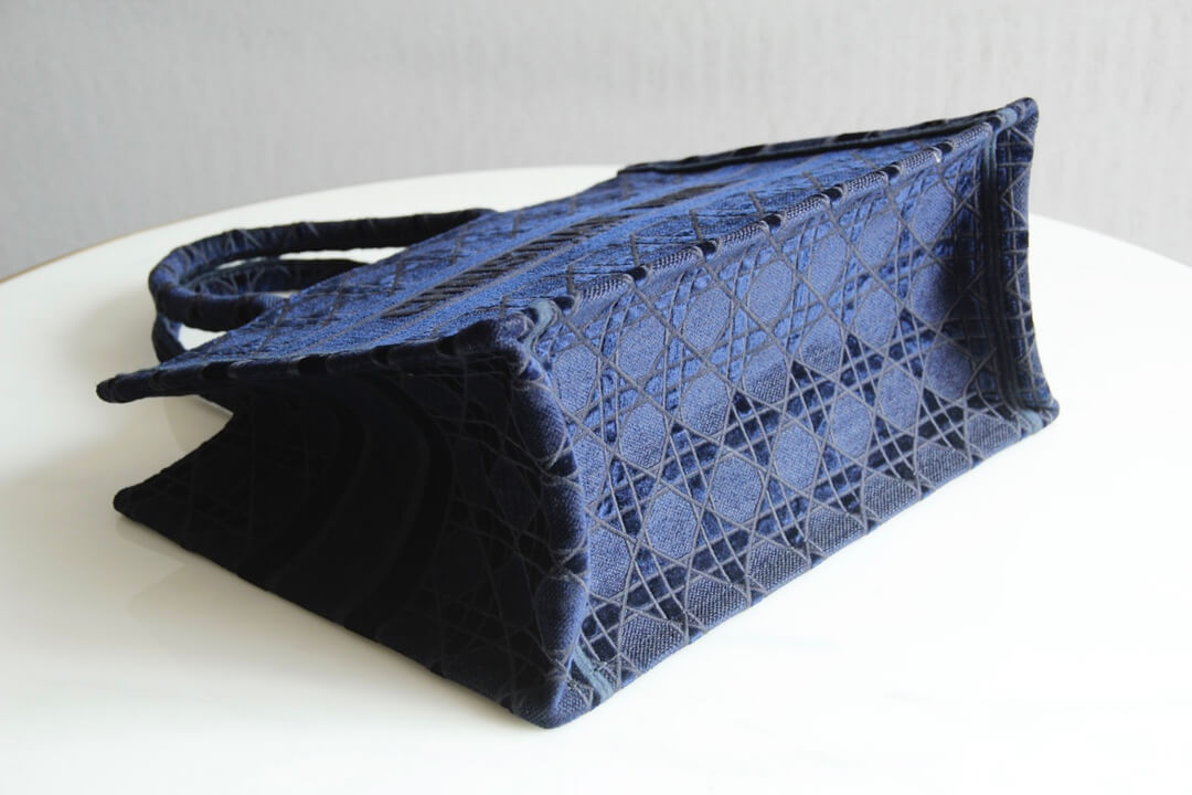 1286 book tote big size 41 5cm 36 5cm embroidery logo red handbag blue