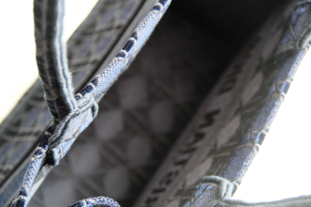 1286 book tote big size 41 5cm 36 5cm embroidery logo red handbag blue