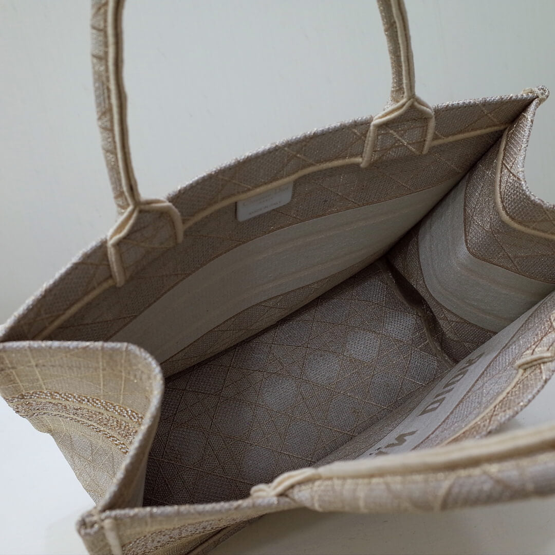 1286 book tote big size 41 5cm 36 5cm embroidery logo red handbag pearl white 1