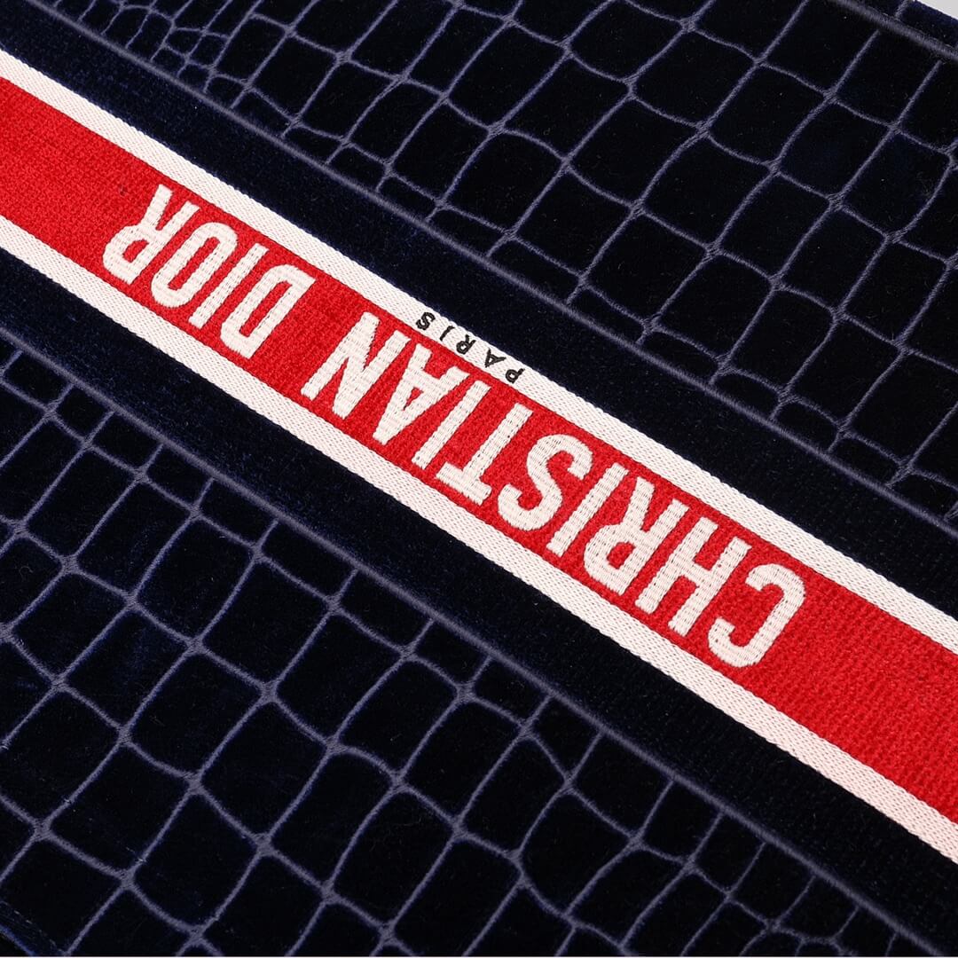 1286 book tote big size 41 5cm 36 5cm embroidery logo red handbag black