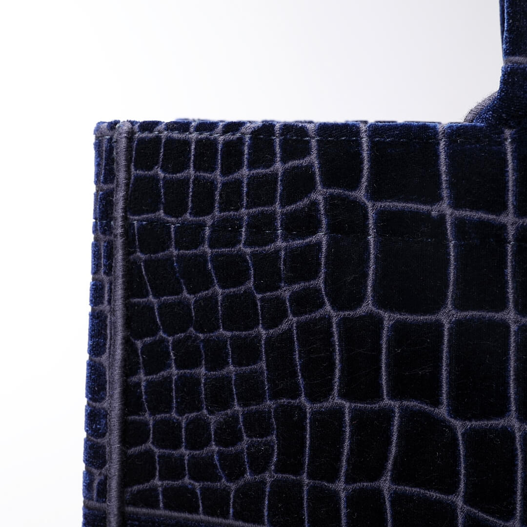 1286 book tote big size 41 5cm 36 5cm embroidery logo red handbag black