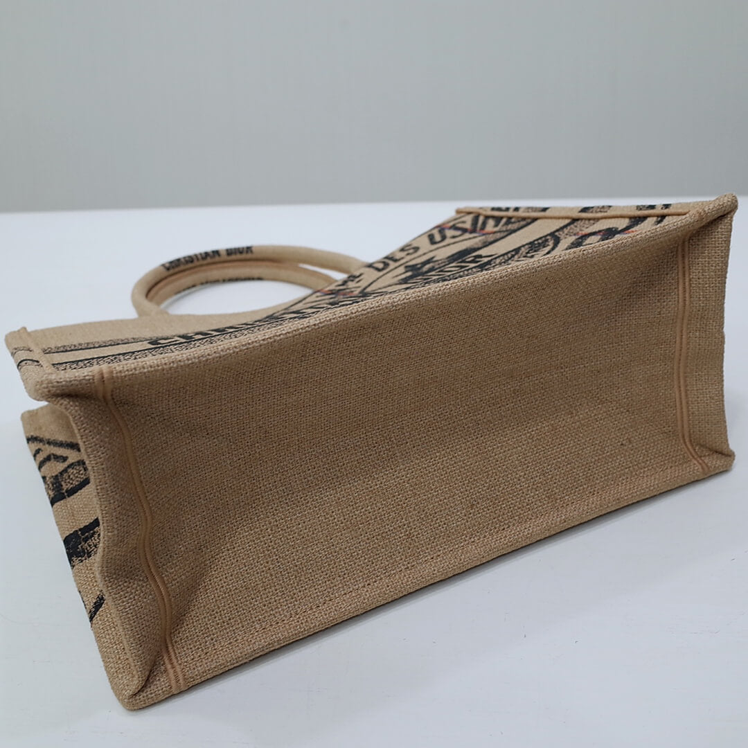 1286 book tote big size 41 5cm 36 5cm embroidery logo red handbag grey 3