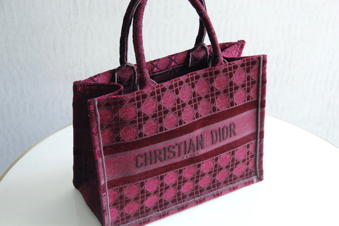 1286 book tote big size 41 5cm 36 5cm embroidery logo red handbag rose red