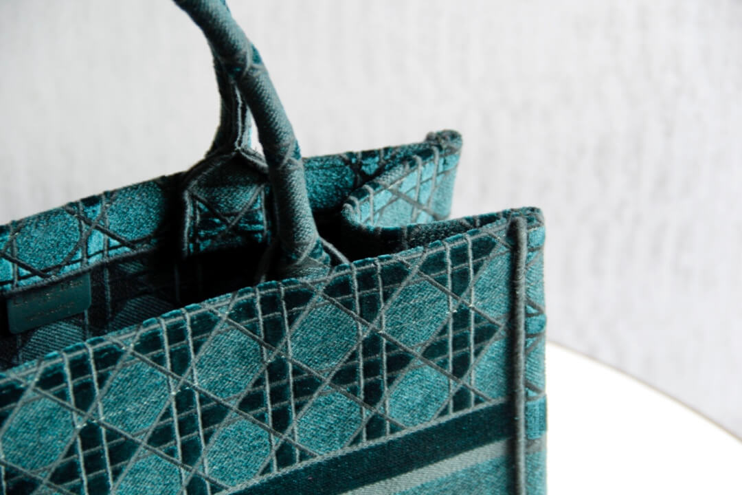 1286 book tote big size 41 5cm 36 5cm embroidery logo red handbag green 1