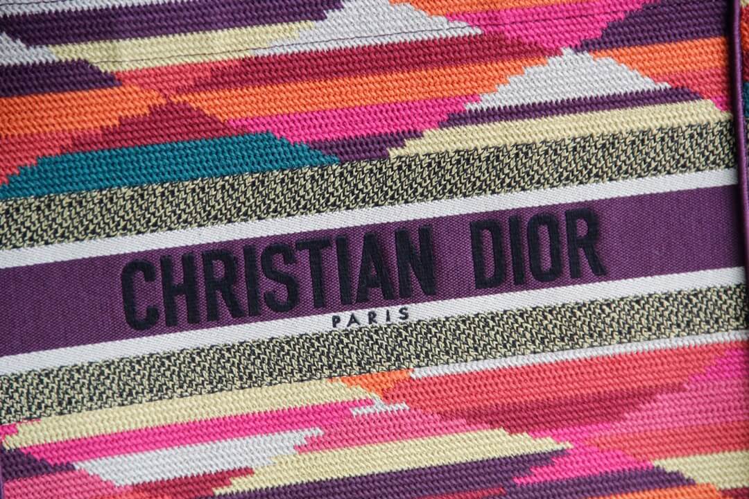 1286 book bag tote embroidery 36 5cm 41 5cm handbag red 3