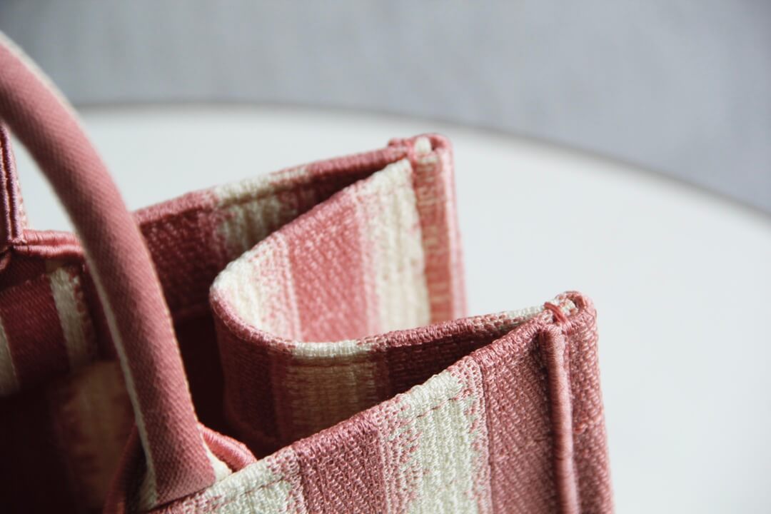 1286 book bag tote embroidery 36 5cm 41 5cm handbag red white 2