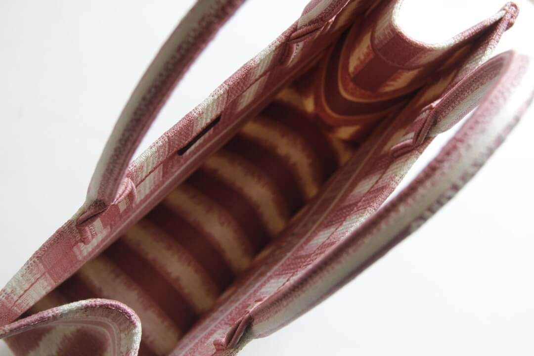 1286 book bag tote embroidery 36 5cm 41 5cm handbag red white 2