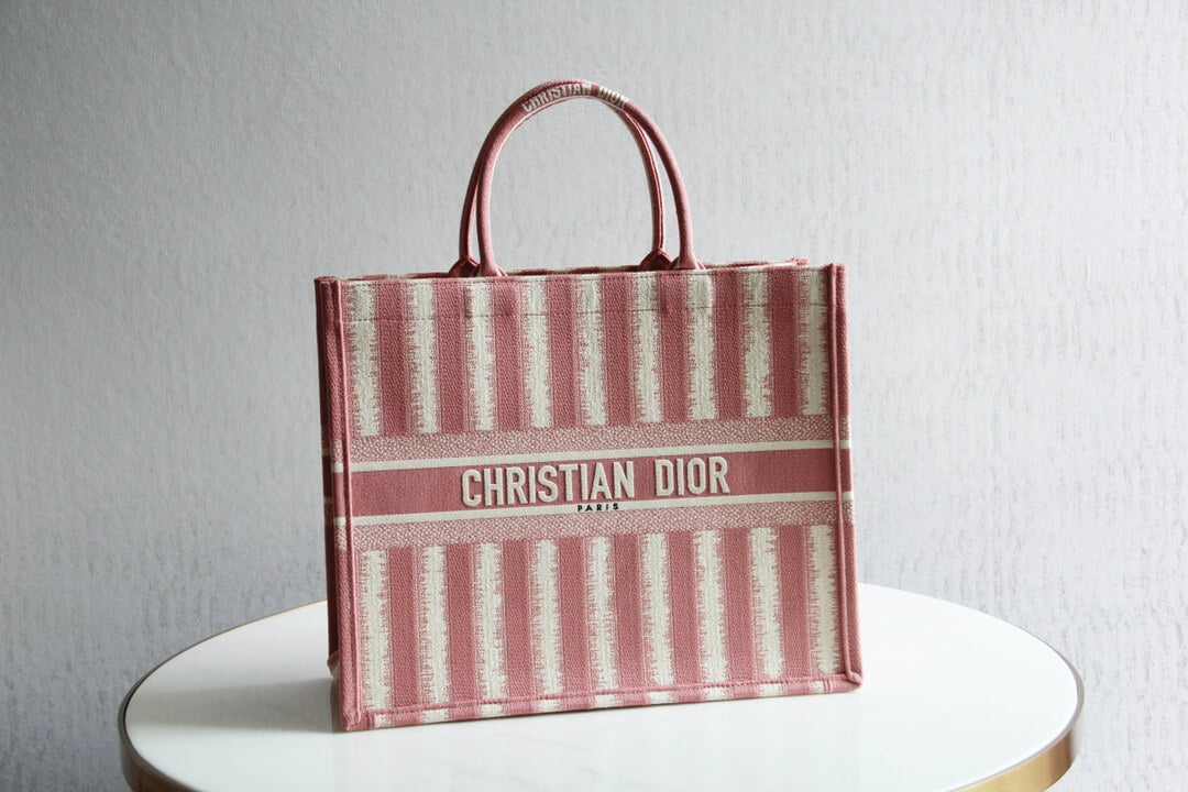 1286 book bag tote embroidery 36 5cm 41 5cm handbag red white 2