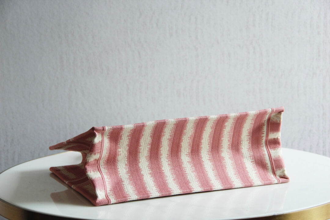 1286 book bag tote embroidery 36 5cm 41 5cm handbag red white 2