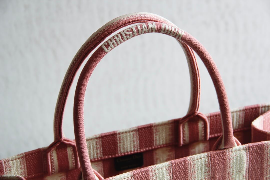 1286 book bag tote embroidery 36 5cm 41 5cm handbag red white 2