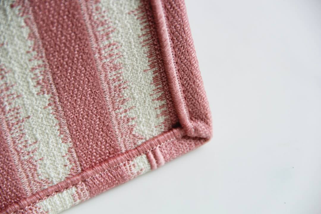 1286 book bag tote embroidery 36 5cm 41 5cm handbag red white 2