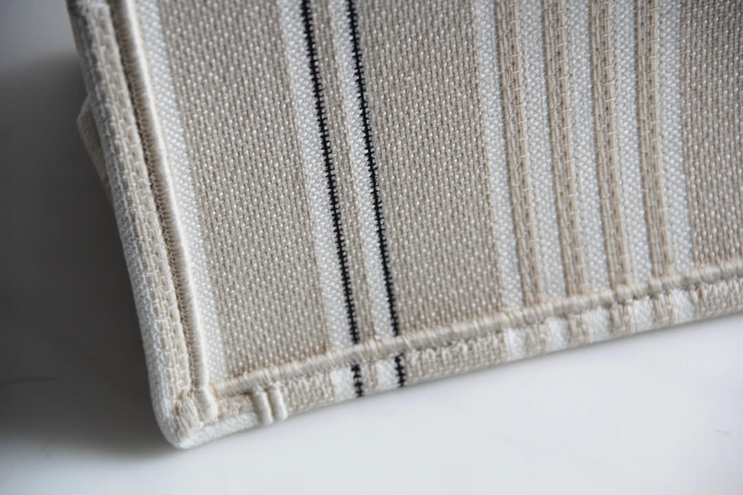 1286 book bag tote embroidery khaki 36 5cm 41 5cm handbag