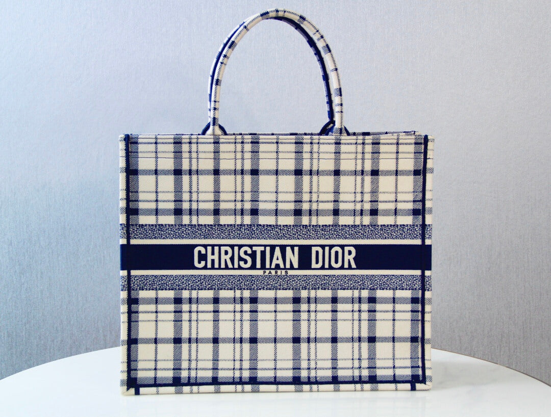 1286 book bag tote embroidery black and white 36 5cm 41 5cm handbag