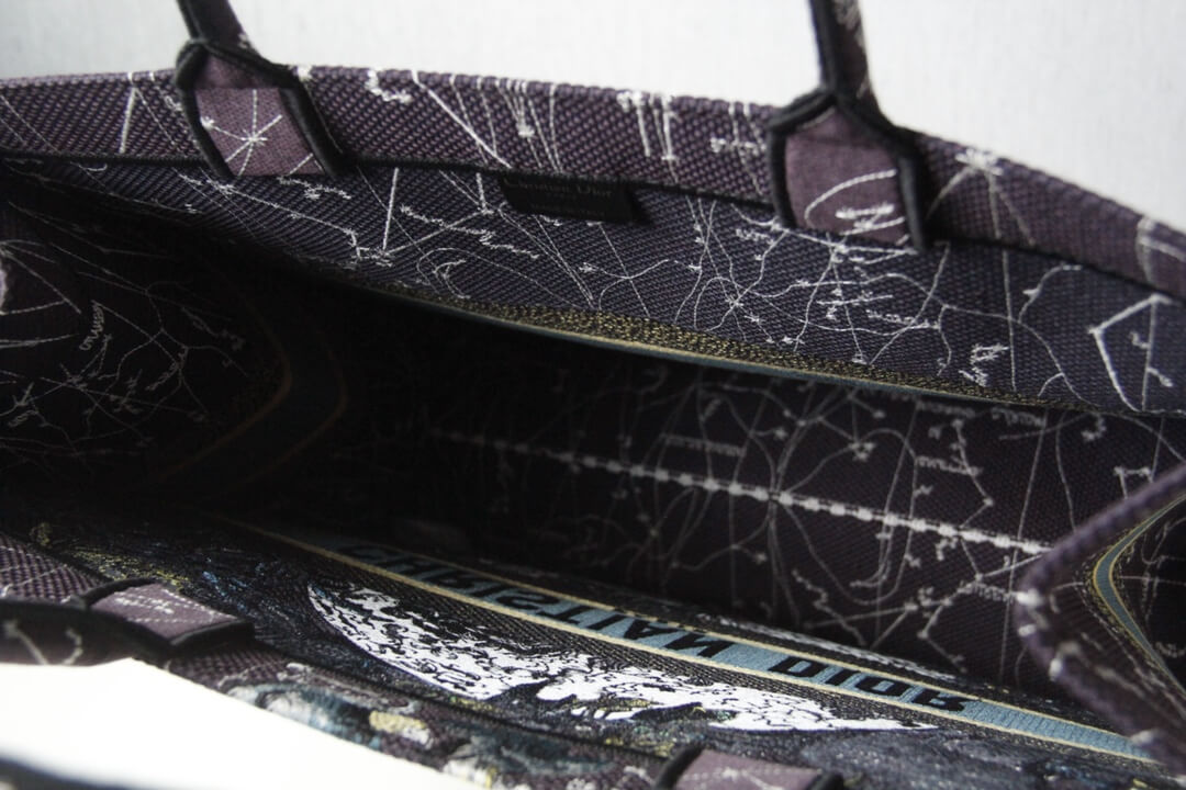 1286 book bag tote embroidery blue white 36 5cm 41 5cm handbag