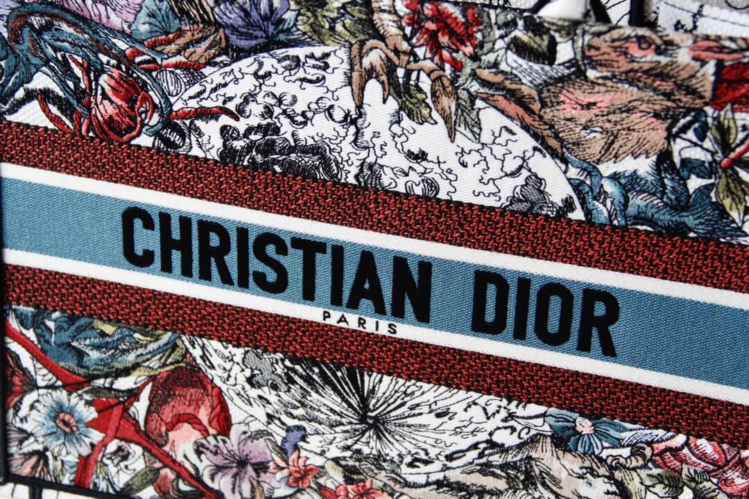 1286 book bag tote embroidery red printing 36 5cm 41 5cm handbag