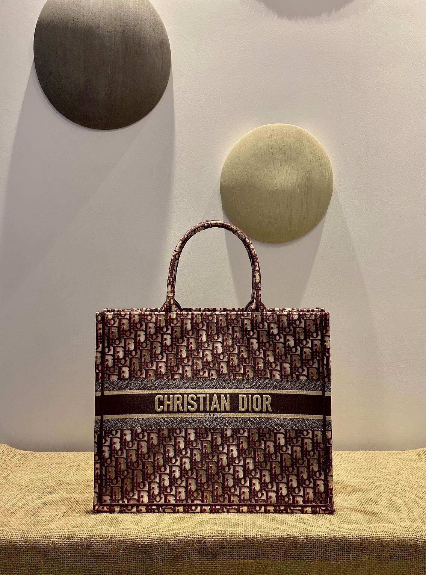 1286 book bag tote embroidery 36 5cm 41 5cm handbag purple red