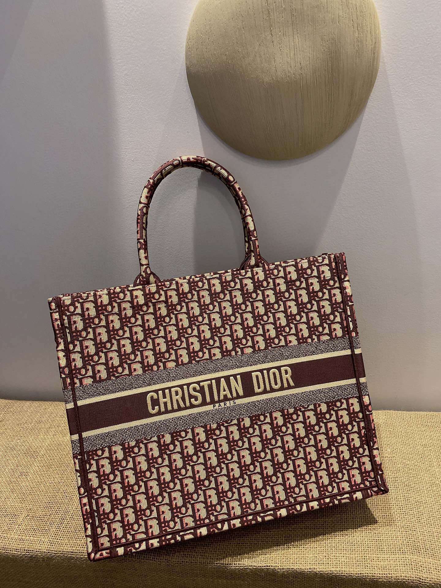 1286 book bag tote embroidery 36 5cm 41 5cm handbag purple red