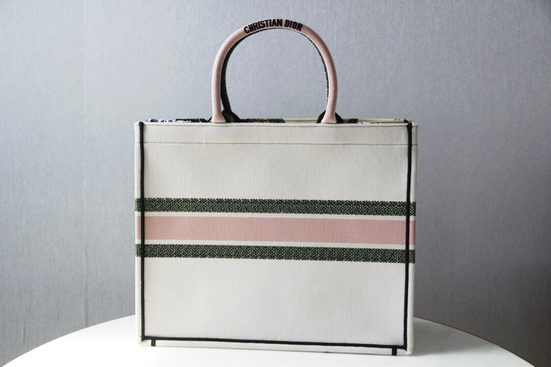 1286 book tote big size mini 36 5cm 41 5cm pink grey