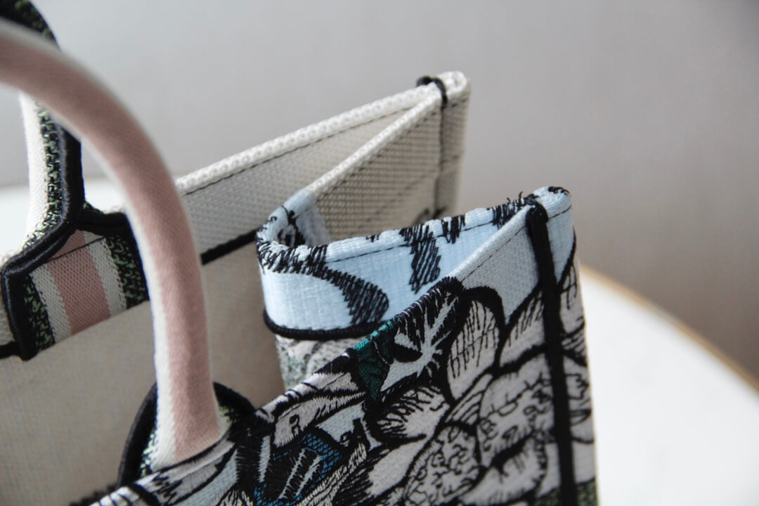 1286 book tote big size mini 36 5cm 41 5cm pink grey