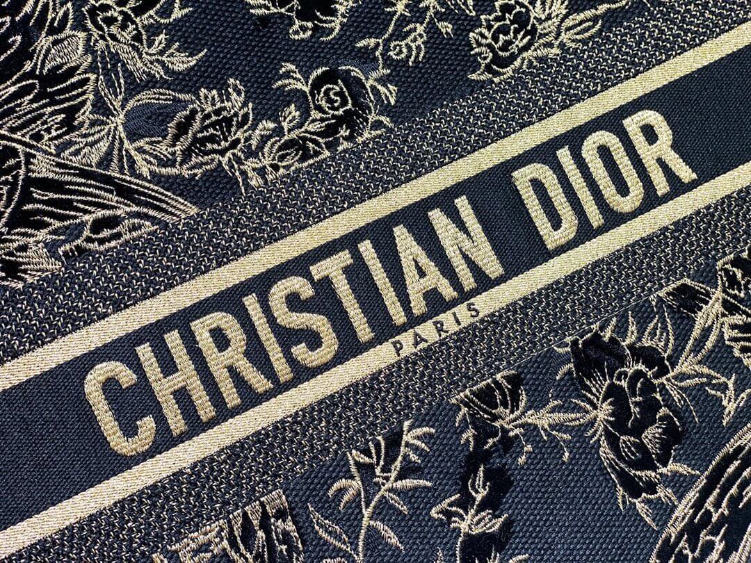 1286 book tote tiger small mini navy black 1