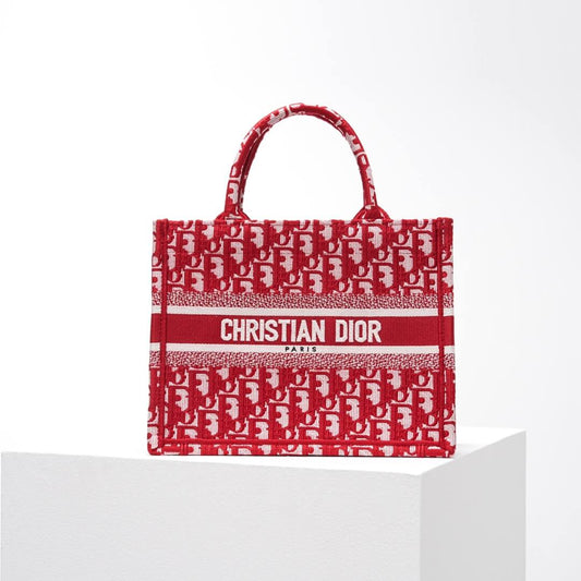 1286 book tote big 26 5cm embroidery logo red handbag red 5