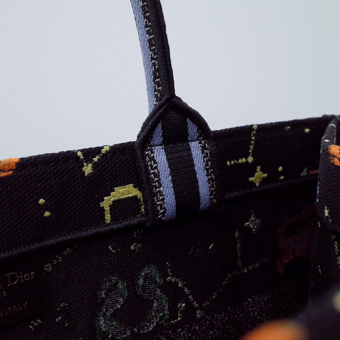 1286 book tote big size mini 36 5cm 41 5cm black blue 7