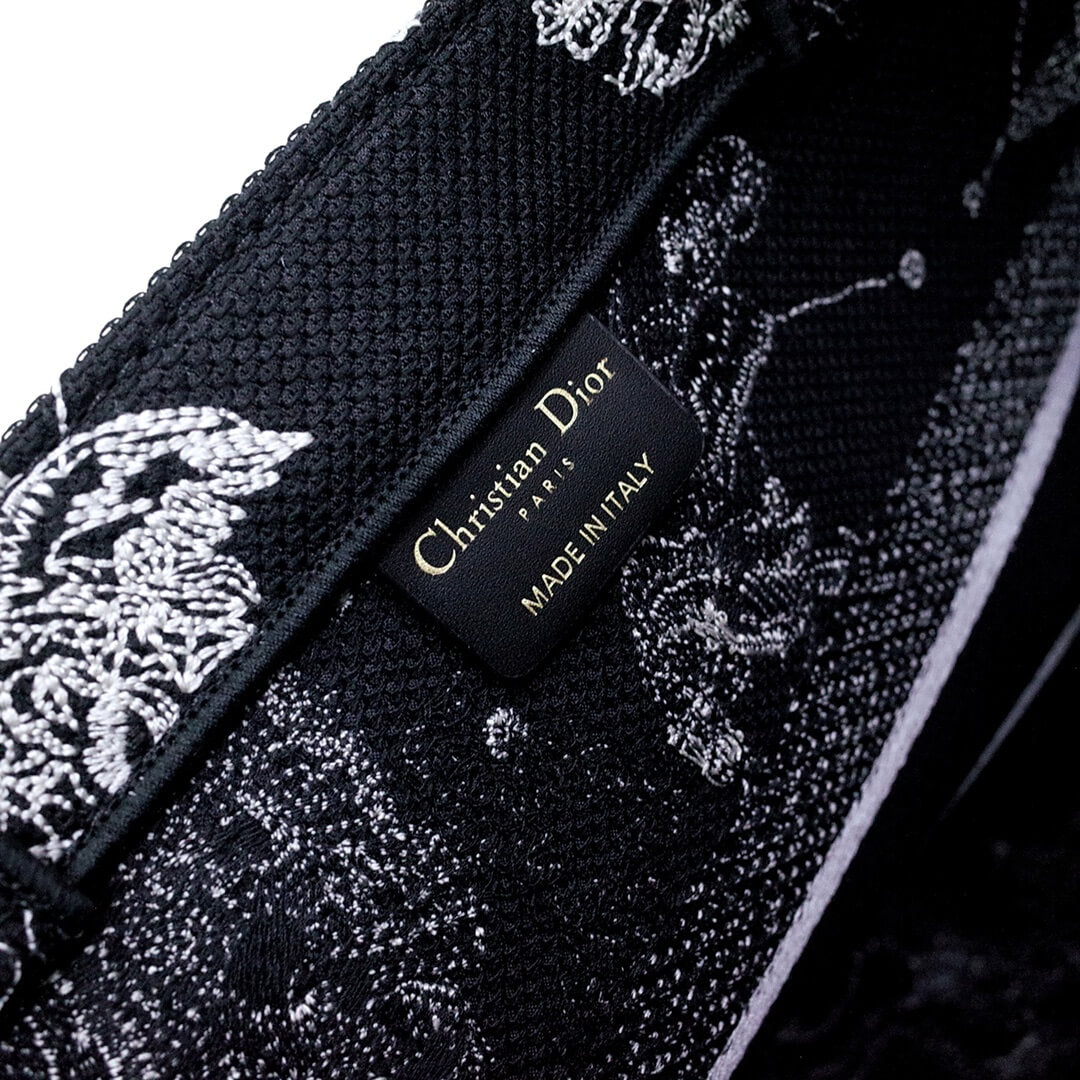 1286 book tote tiger small mini navy black