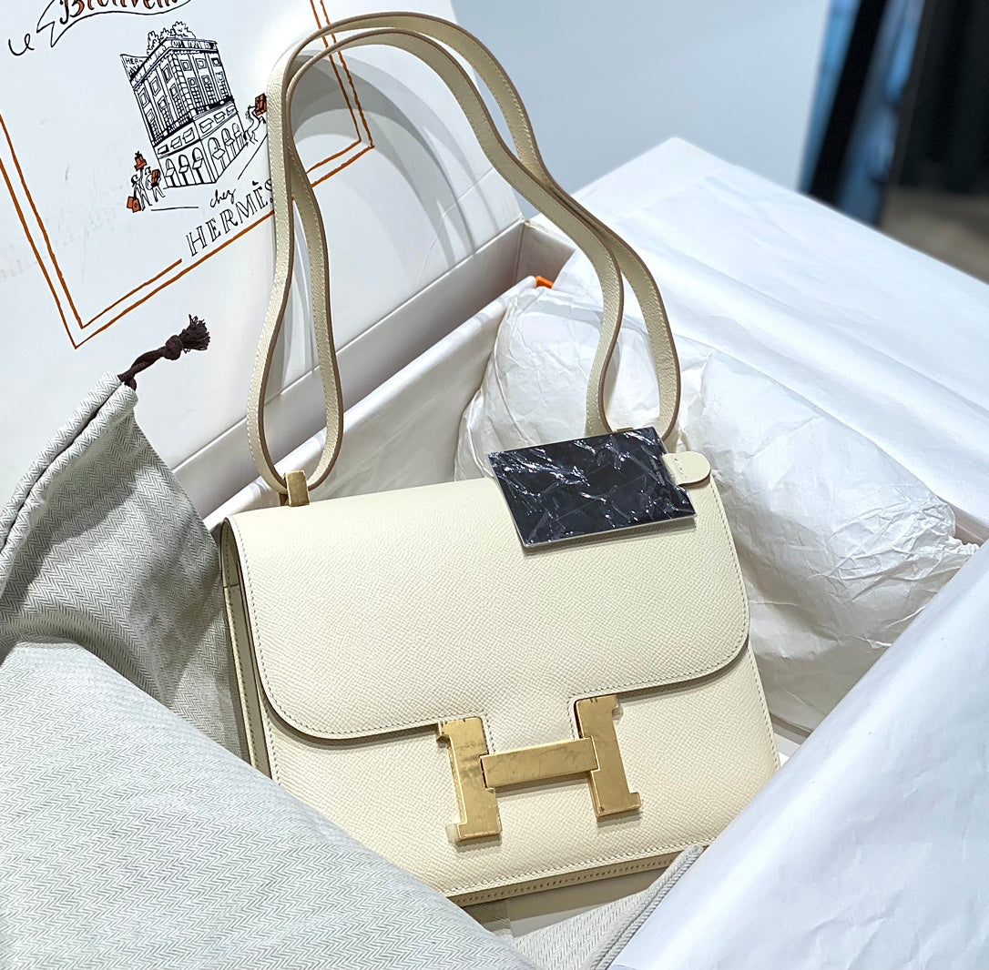 Hermès Constance 23 Milkshake White Gold Hardware 26050923