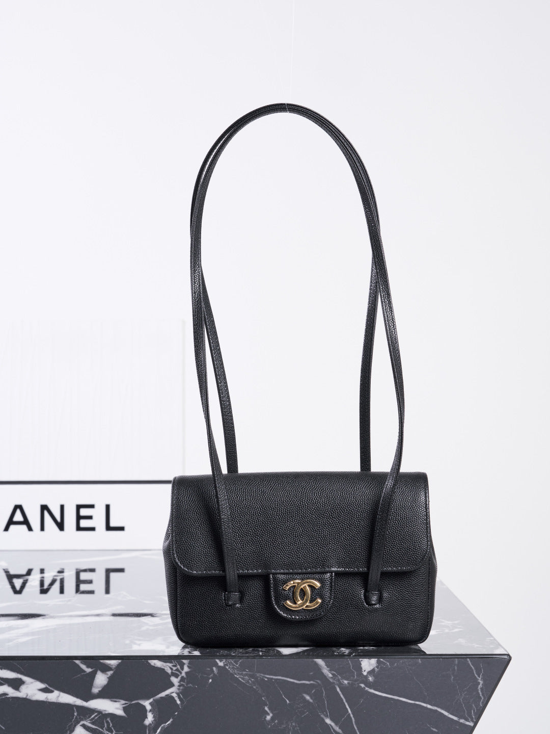 Chanel 26P Mini Preppy Coco Bag Black AP5068 - View 3