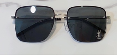 2023 ysl new european and american luxury frameless multilateral personalized sunglasses travel ultra light sunglasses yjb20